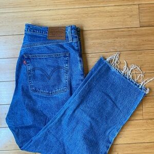 Levi's Ribcage Straight Ankle Jeans